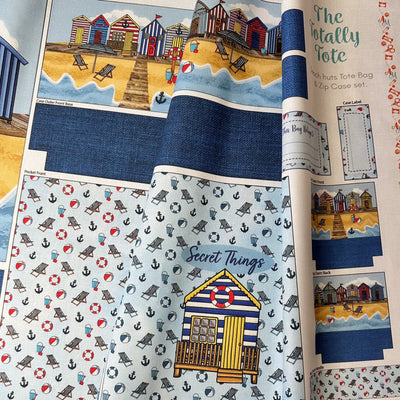 The Totally Tote - Beach Huts Sewing Kit