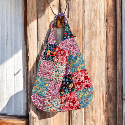 Patchy Slouch Bag Pattern - PDF