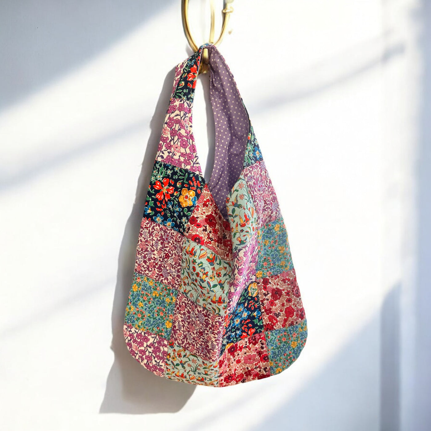 Patchy Slouch Bag Pattern - PDF