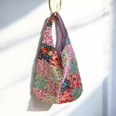 Patchy Slouch Bag Pattern - PDF