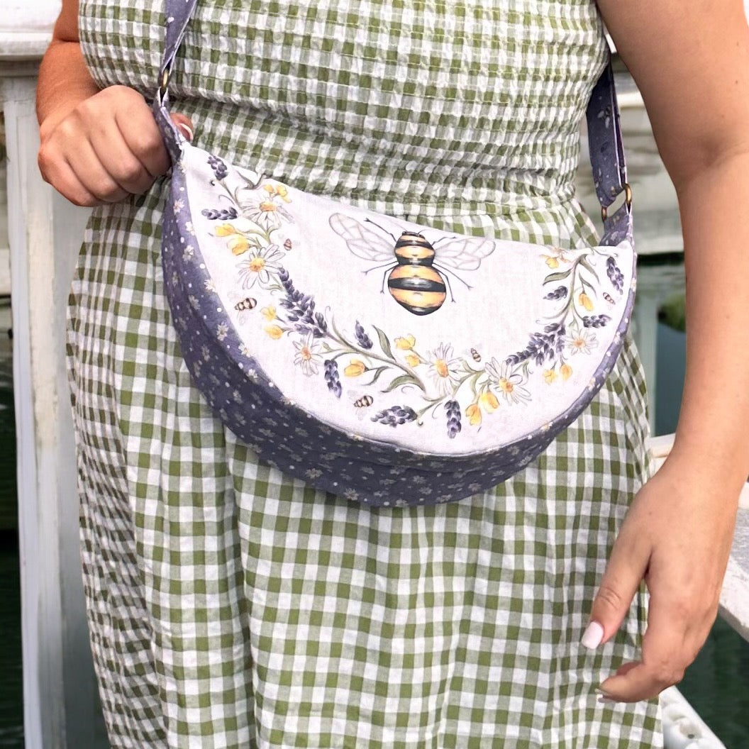 The Sling Bag Set - Lavender Bee Sewing Kit
