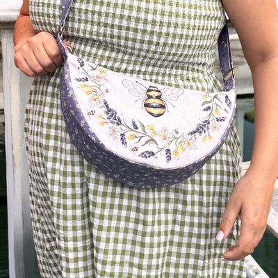 The Sling Bag Set - Lavender Bee Sewing Kit