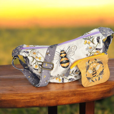 The Sling Bag Set - Lavender Bee Sewing Kit