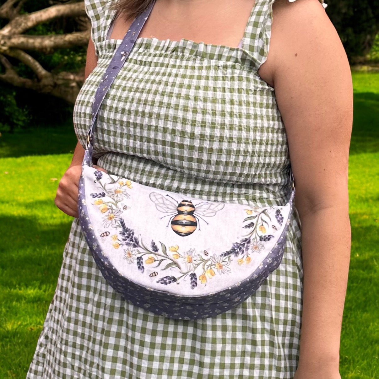 The Sling Bag Set - Lavender Bee Sewing Kit