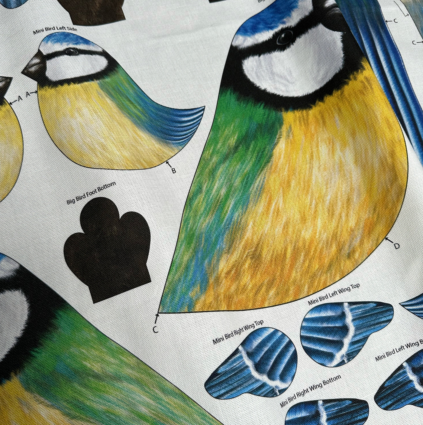 Garden Birds - Bertie Blue Tit Sewing Kit