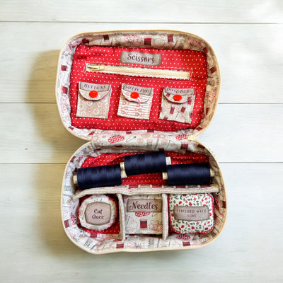The Sewing Case – Redwork Kit