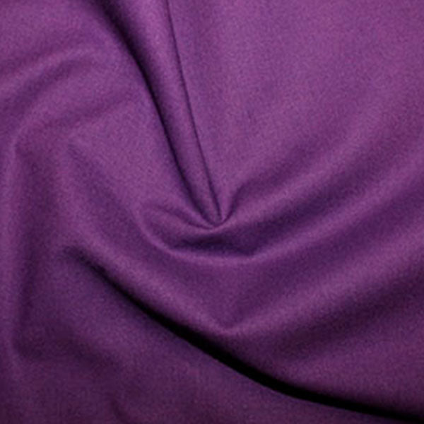 Rose And Hubble Plain Cotton Fabric - Imperial 0.5m