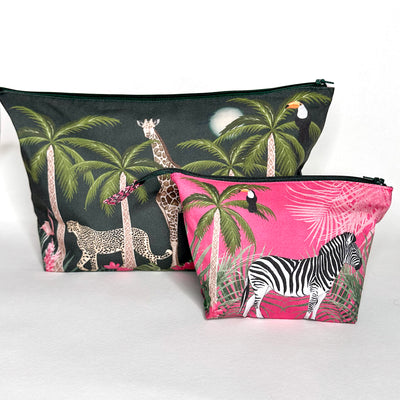 The Pretty Useful Pouch Set - Jungle Animals Sewing Kit