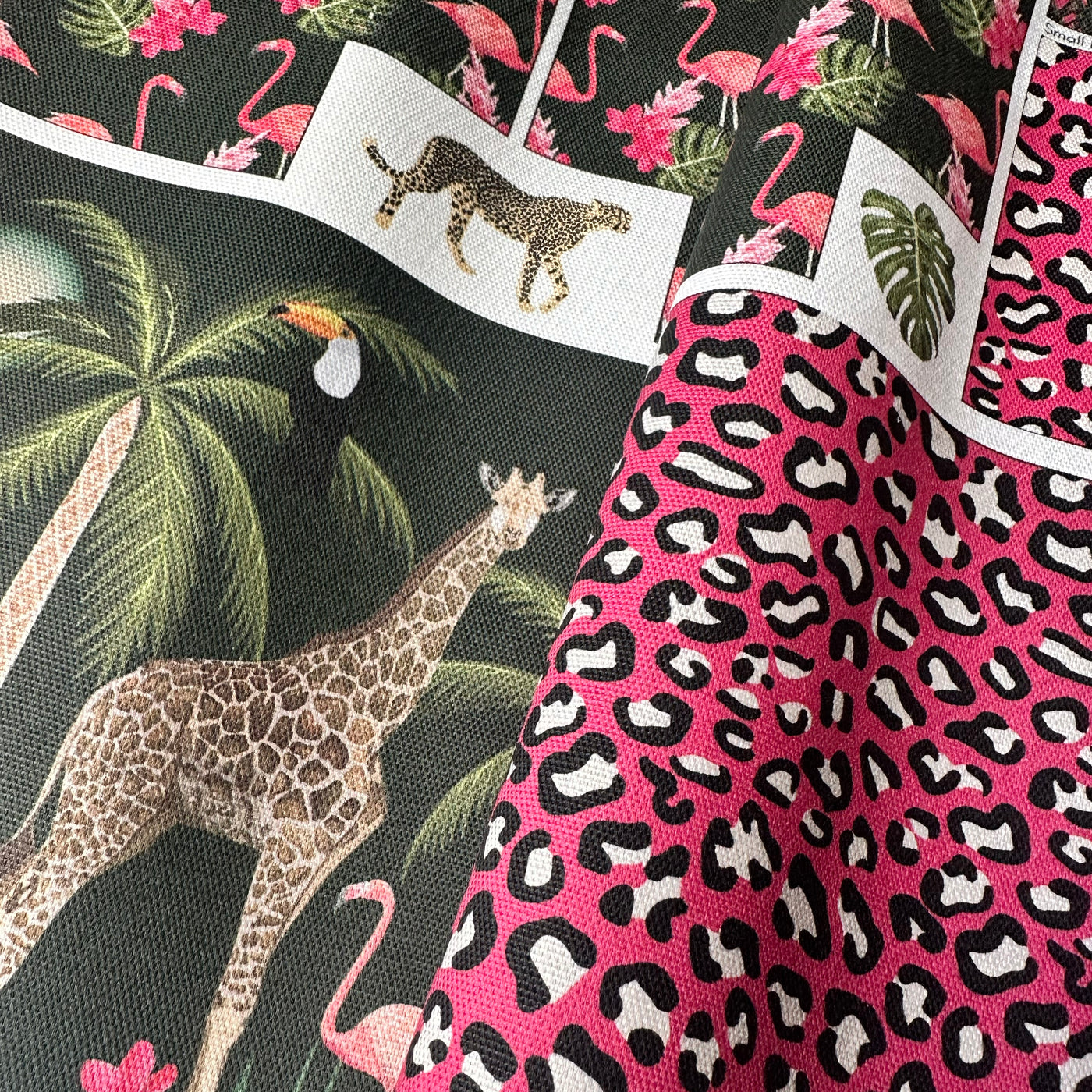 The Pretty Useful Pouch Set - Jungle Animals Sewing Kit