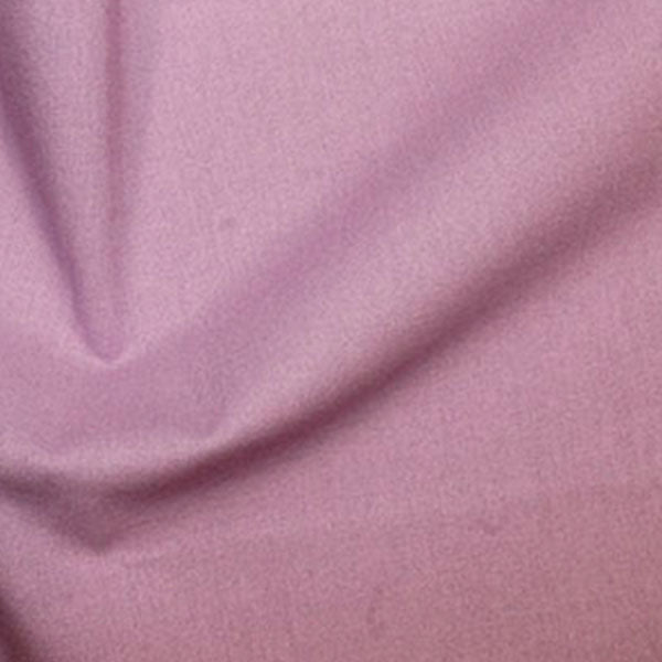Rose And Hubble Plain Cotton Fabric - Lavender 0.5m