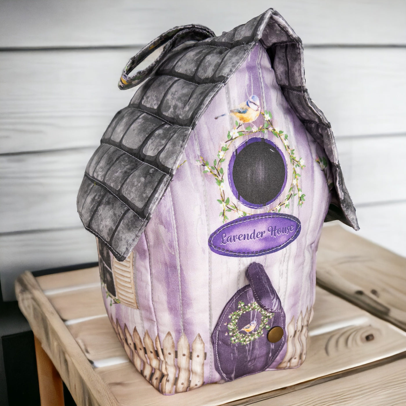 The Birdhouse Doorstop - Lavender House Sewing Kit