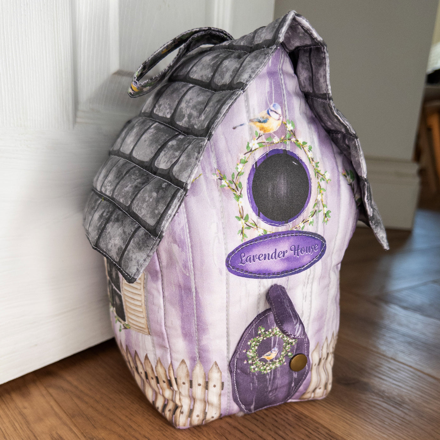 The Birdhouse Doorstop - Lavender House Sewing Kit