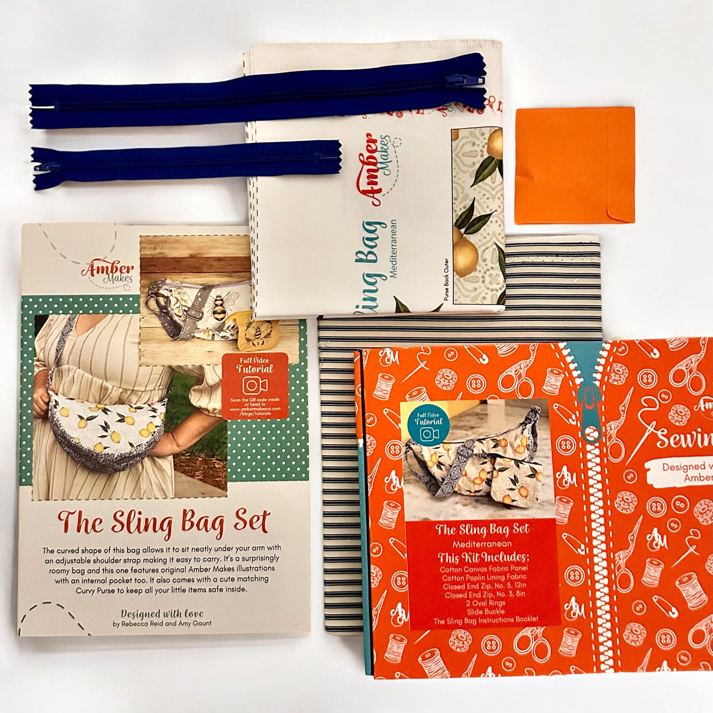 The Sling Bag Set - Mediterranean Sewing Kit