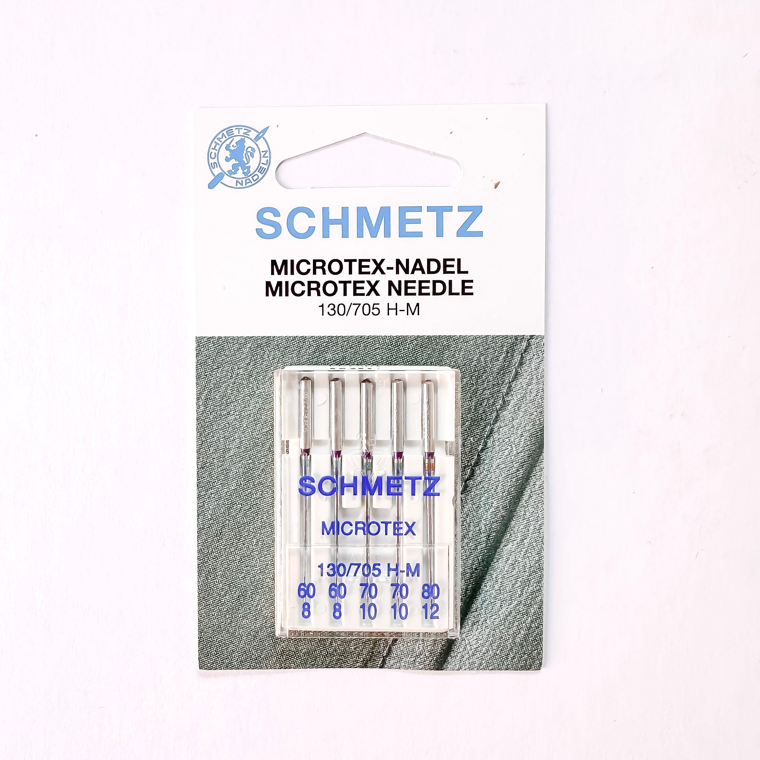 Schmetz Microtex Needles – Amber Makes