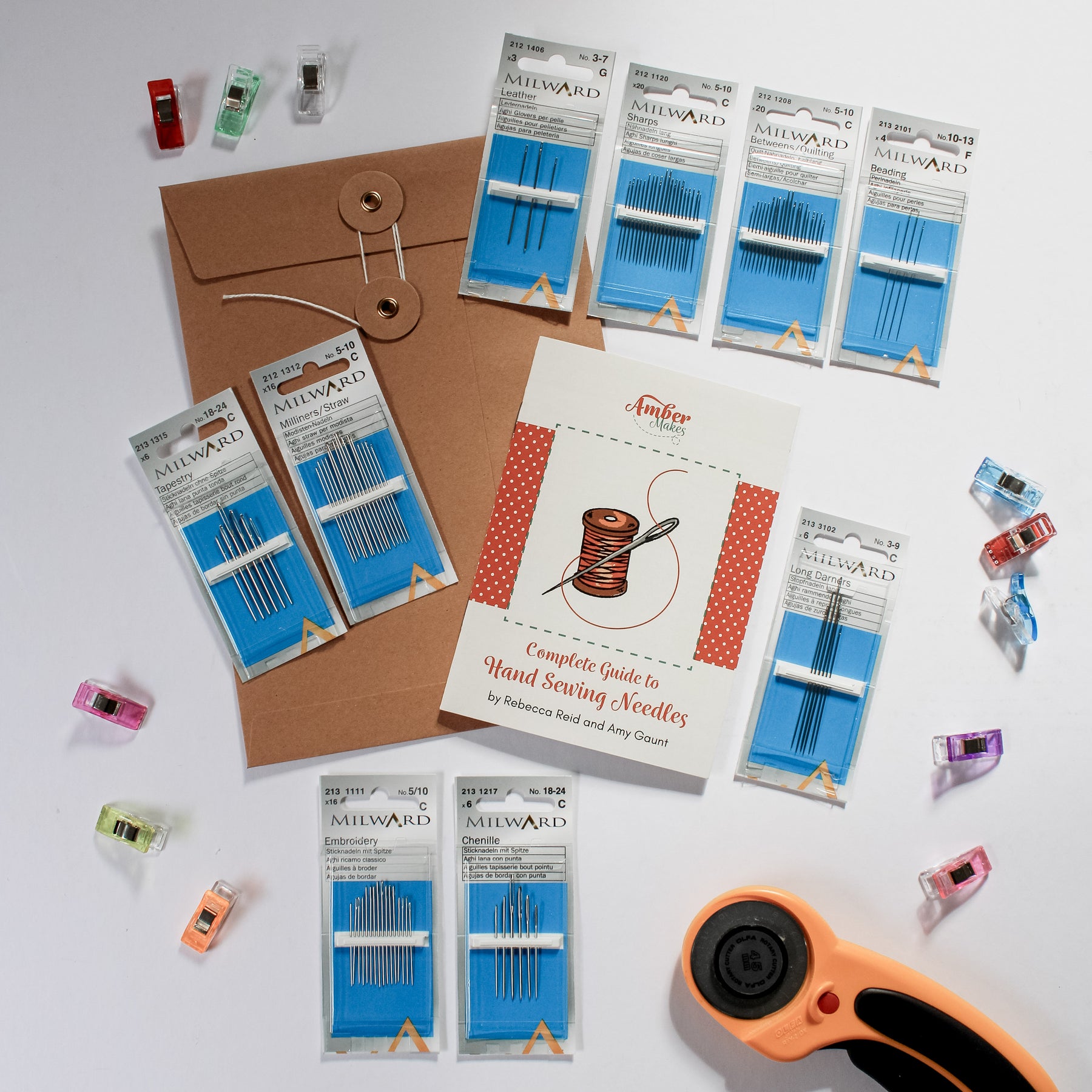 Needle Collection The Hand Sewing Needle Collection – Amber Makes