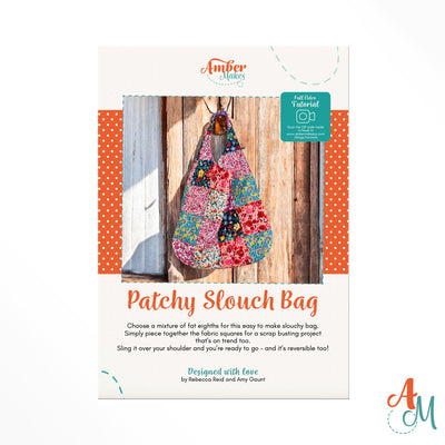 Patchy Slouch Bag Pattern - PDF