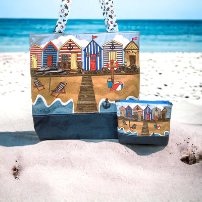 The Totally Tote - Beach Huts Sewing Kit