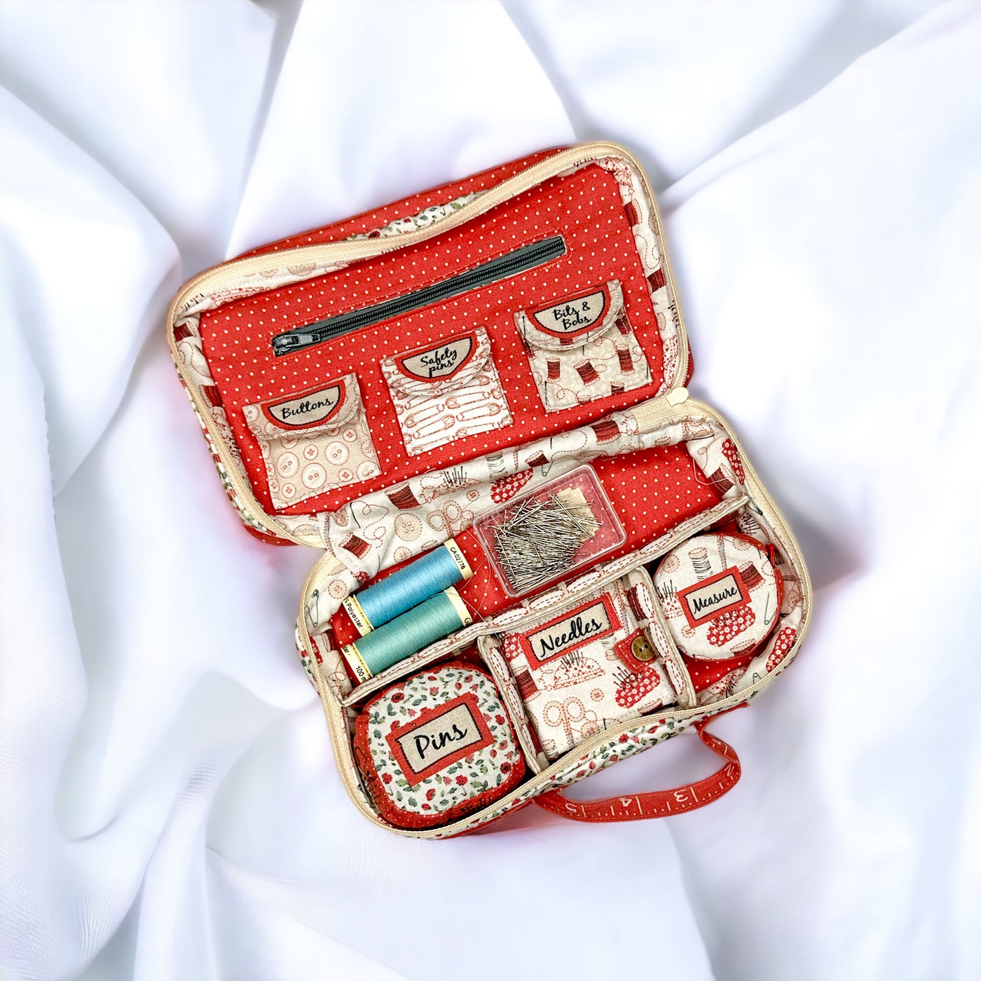 Sewing Case – Redwork Kit