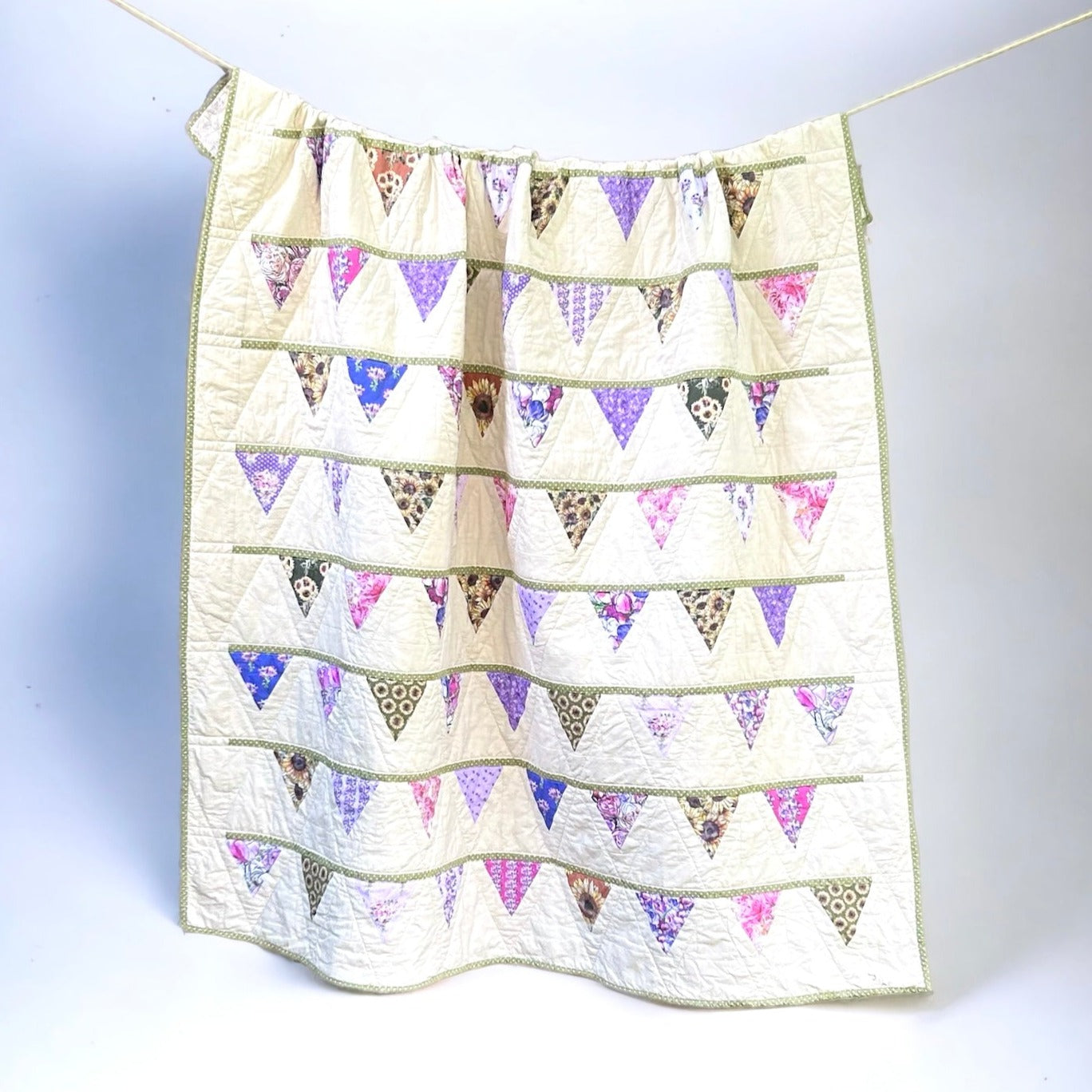 Just Charming - Hang Out The Flags Quilt pattern - PDF