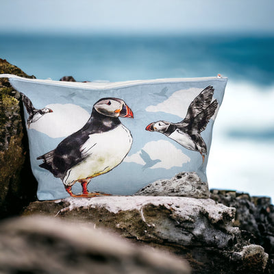 The Pretty Useful Pouch Set - Sea Birds Sewing Kit