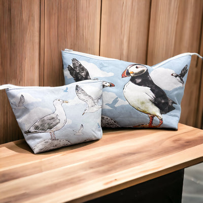 The Pretty Useful Pouch Set - Sea Birds Sewing Kit