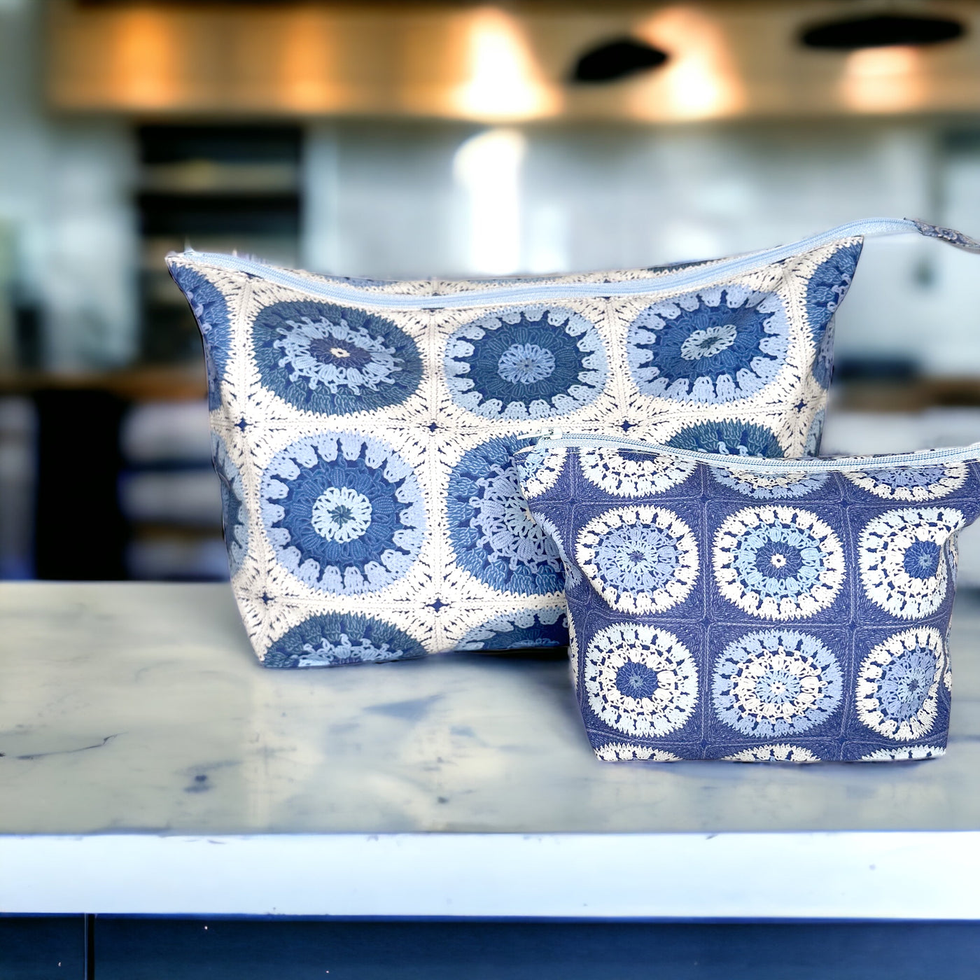 The Pretty Useful Pouch Set - Crochet Sewing Kit