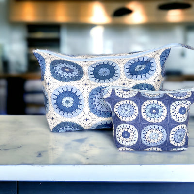 The Pretty Useful Pouch Set - Crochet Sewing Kit
