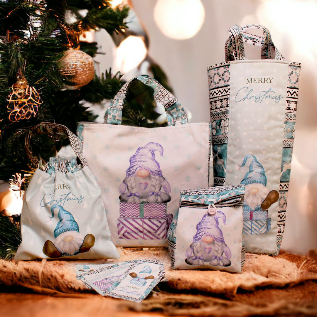 The Gift Bag Collection- Christmas Gnomes Sewing Kit