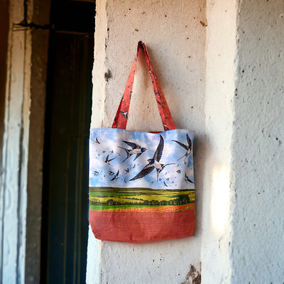 The Totally Tote - Swallows In The Sky Sewing Kit