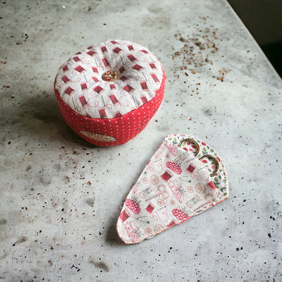 The Craft Storage Set - Redwork Sewing Kit