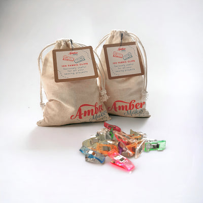 Fabric Clips - bag of 100