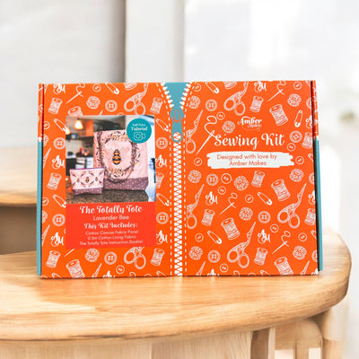 The Totally Tote - Lavender Bee Sewing Kit