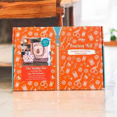 The Totally Tote - Lavender Bee Sewing Kit