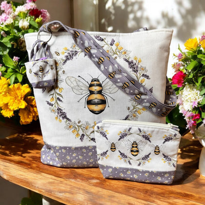 The Totally Tote - Lavender Bee Sewing Kit