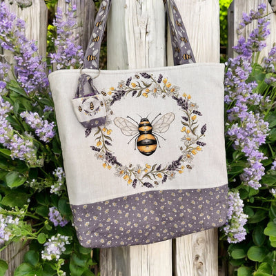 The Totally Tote - Lavender Bee Sewing Kit