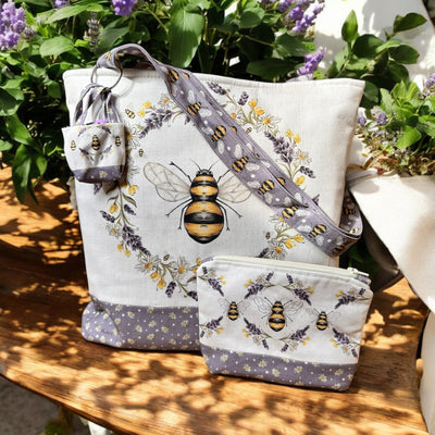 The Totally Tote - Lavender Bee Sewing Kit