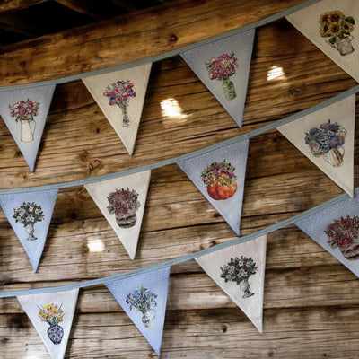 Flower Shop Bunting Sewing Kit