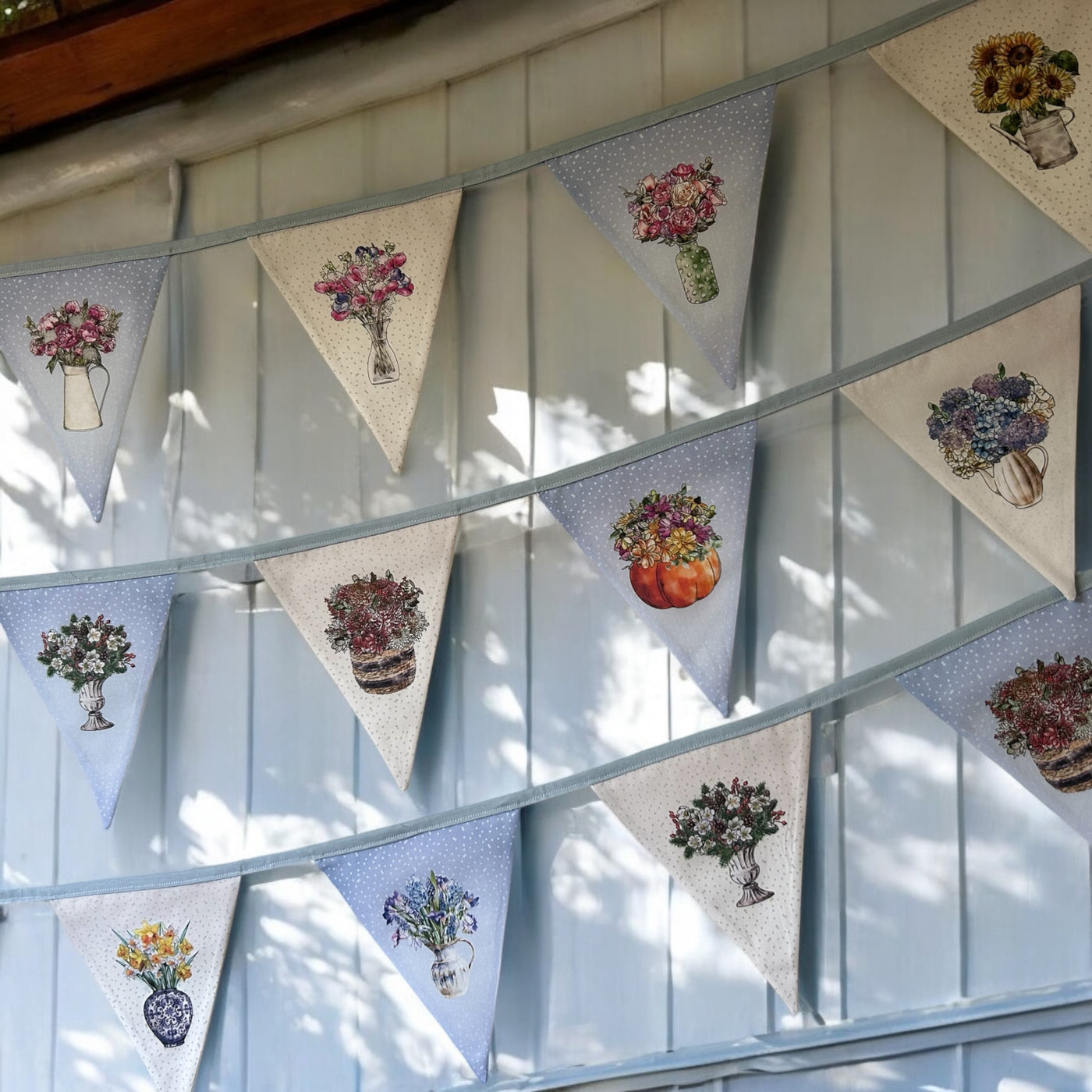 Flower Shop Bunting Sewing Kit