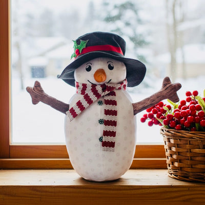 The Snowman Family Sewing Kit