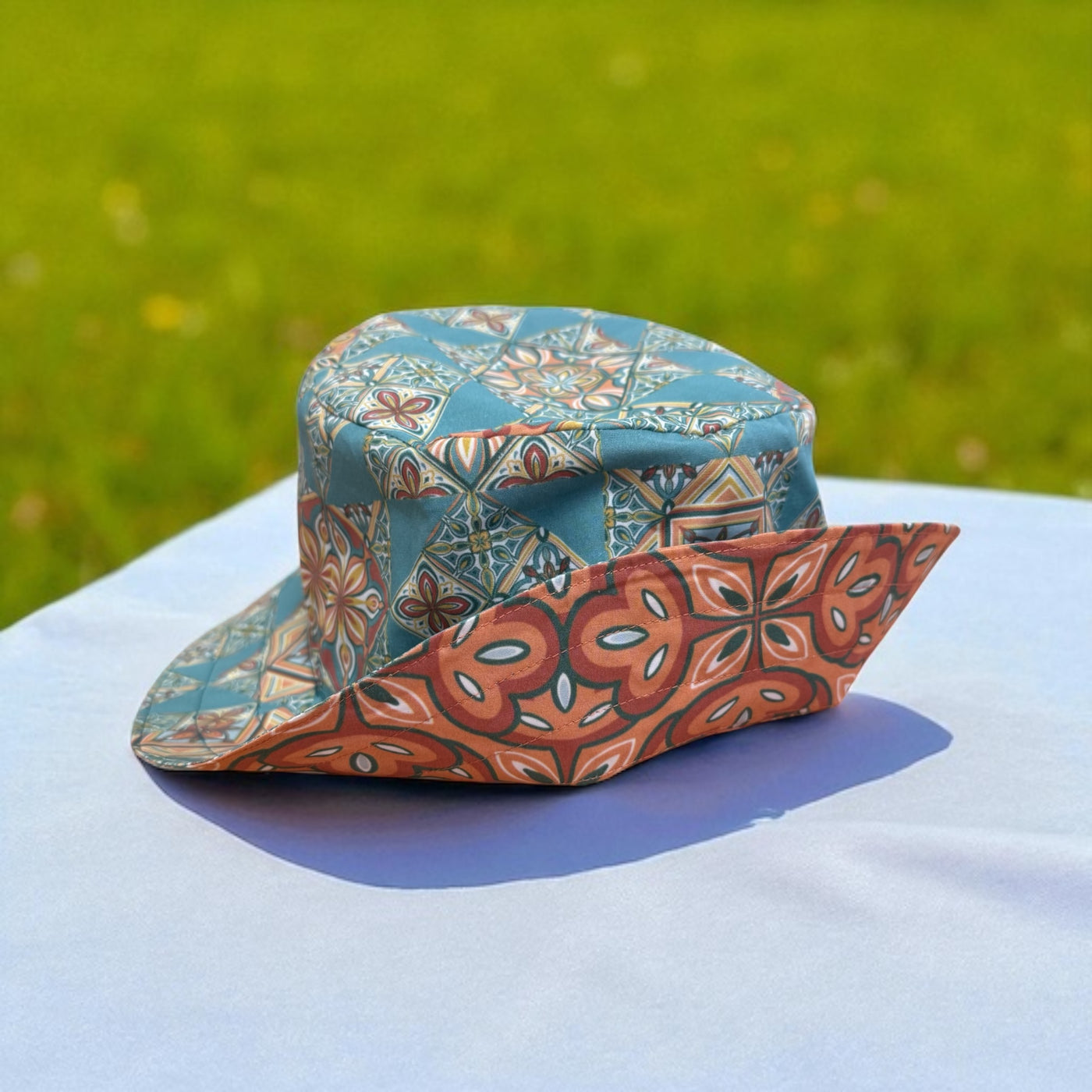 Sewing School Here Comes The Sun Hat – Portuguese Tiles Sewing Kit