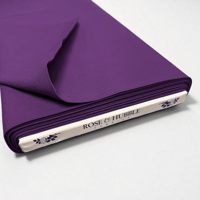 Rose And Hubble Plain Cotton Fabric - Imperial 0.5m