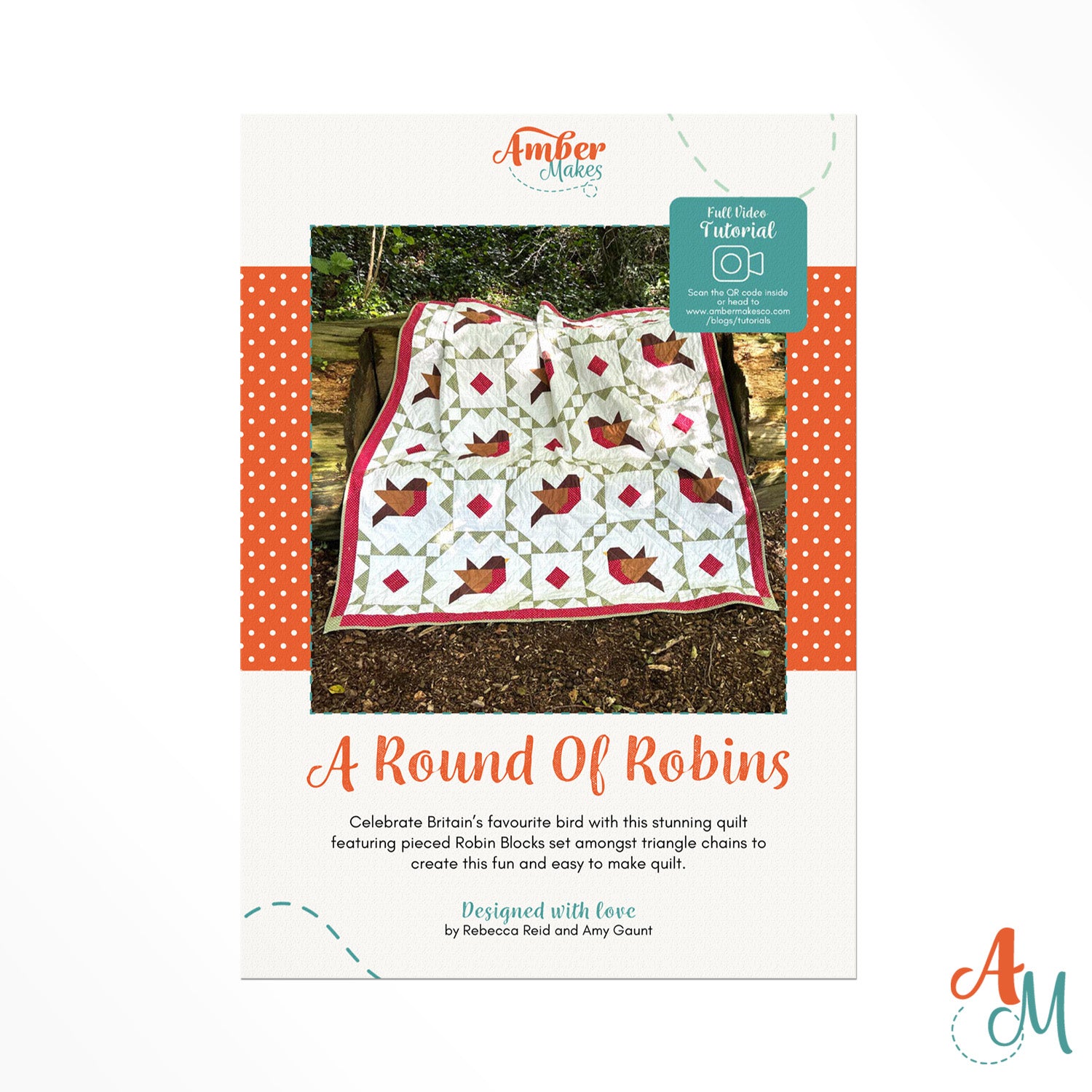 A Round of Robins Quilt pattern PDF Download – Amber Makes