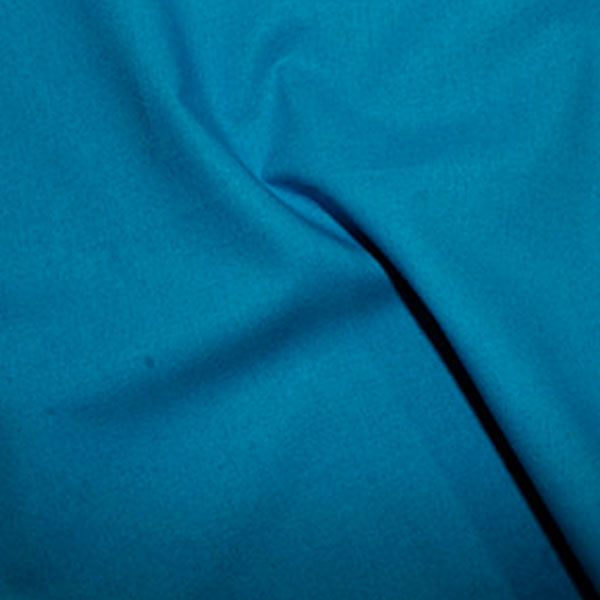 Rose And Hubble Plain Cotton Fabric - Sapphire 0.5m