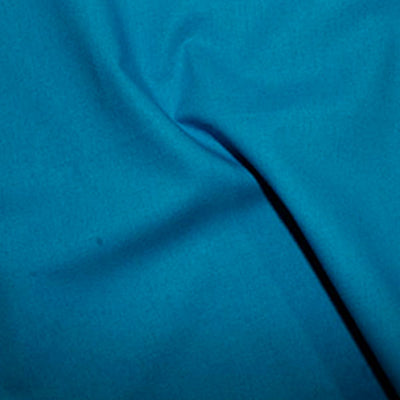 Rose And Hubble Plain Cotton Fabric - Sapphire 0.5m