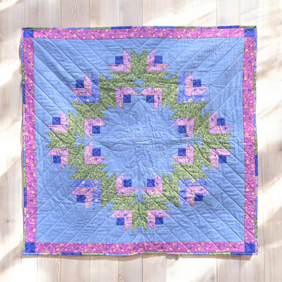 Spring Wreath Quilt Pattern – PDF
