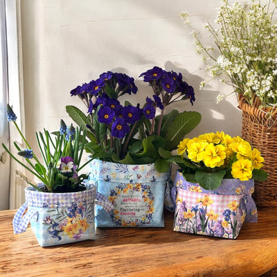 A Trio of Storage Baskets - Celebrate Spring Sewing Kit