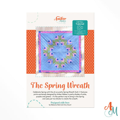 Spring Wreath Quilt Pattern – PDF