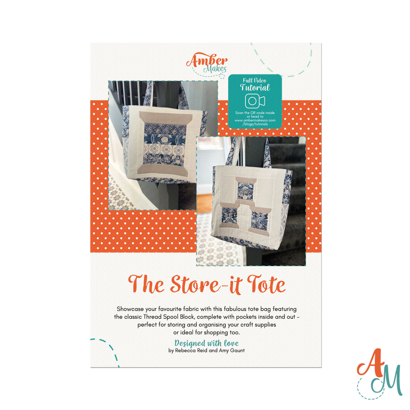 The Store-it Tote - Printed Instructions Booklet