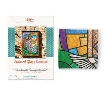 Sunrise Stained Glass Window Sewing Kit
