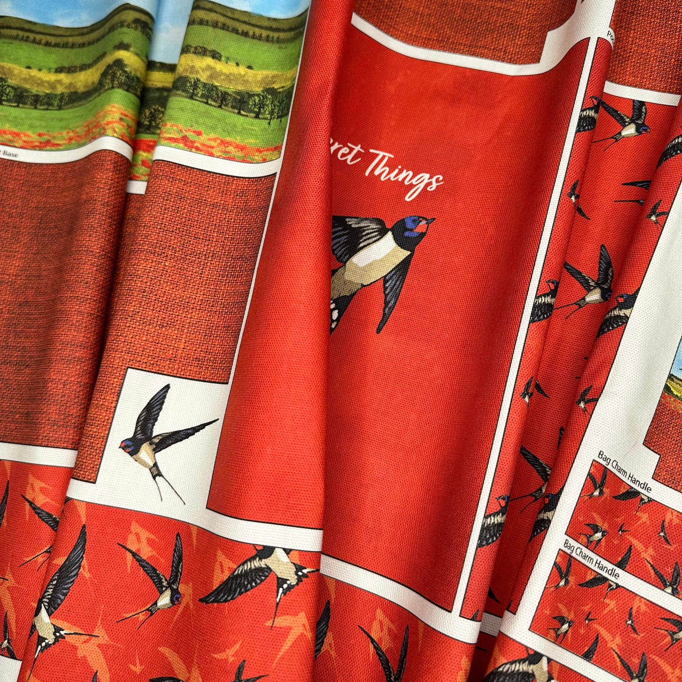 The Totally Tote - Swallows In The Sky Sewing Kit